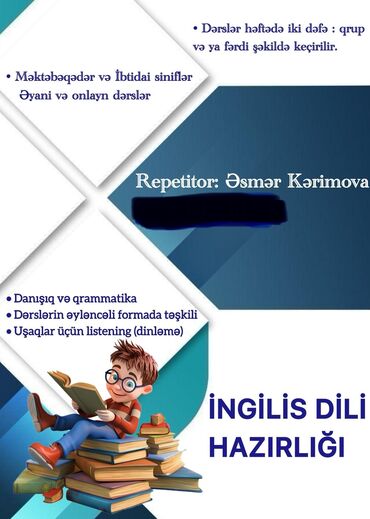 İş axtarıram (rezümelər): Onlayn və əyani İngilis dili hazırlığı. Qrup və ya fərdi şəkildə