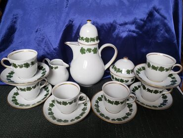 Ostali antikviteti: Servis za kafu 1977g+ Graf von Henneberg Nemacka. Servis je perfektan na lalafo.rs — 2 Ostali antikviteti: Servis za kafu 1977g+ Graf von Henneberg Nemacka. Servis je perfektan — 2