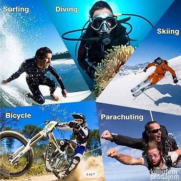 Ostale kamere: Go pro kamera 4K ULTRA HD WIFI Akciona kamera Odlična go pro — 6