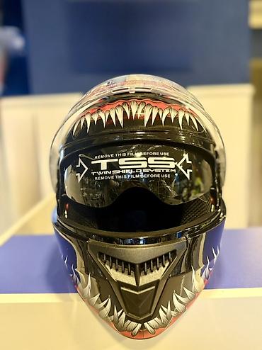 full face kask: Motosiklet dəbilqəsi – tam üzlü model Xüsusiyyətlər: - Aqressiv — 2