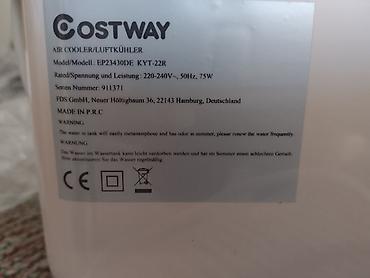 Pokretne klime: Rashladni klima uređaj - COSTWAY 3-u-1 isparivač vazduha, ventilator — 9