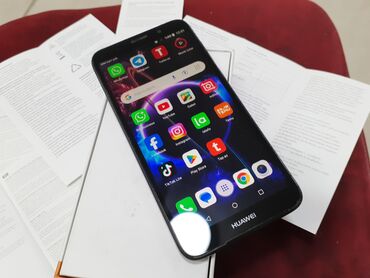 2 ci əl planşet: Huawei Y5 Prime, 16 GB, rəng - Qara, Zəmanət, Düyməli, Sensor