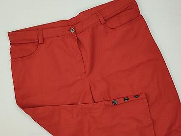 czerwone rurki: Spodnie 3/4 damskie, rozmiar 4XL — 1