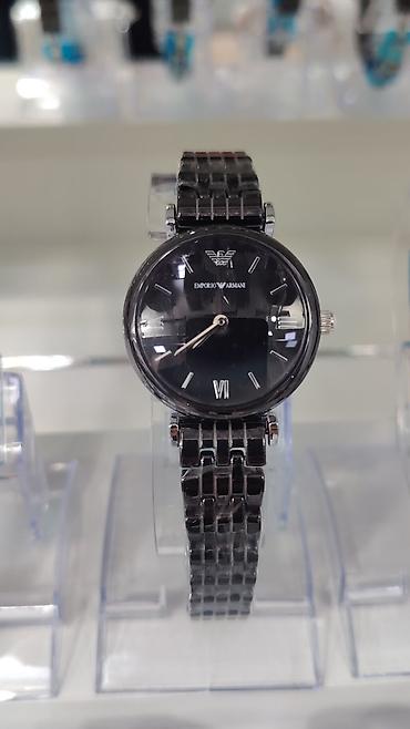 Aksesuarlar: Emporio Armani qadın qol saatları – keramik kolleksiya - Korpus və — 7