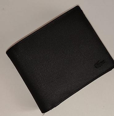 Кошелек, Lacoste, Натуральная кожа, Мужские, Новый