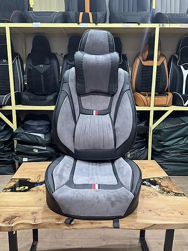 Чехлы и накидки на сиденья: Чехлы Экокожа, С подушкой, Новый, Самовывоз, Бесплатная доставка, Платная доставка — 9