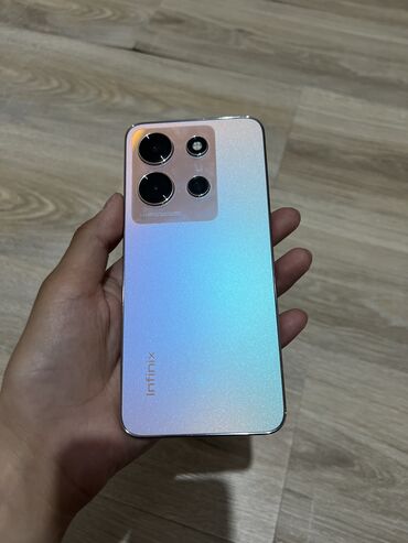 Infinix: Infinix HOT 30i, Б/у, 256 ГБ, цвет - Оранжевый, 2 SIM