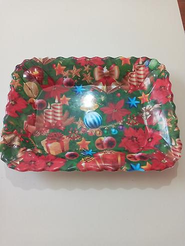 qara sam: Plastik mətbəx qabları dəsti - 2 ədəd iri ölçülü servis qabı/tray: - — 2