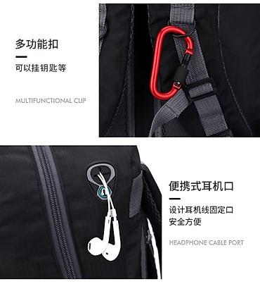 Туристические рюкзаки: 🎒 Рюкзак фирменный Легкий и компактный в черно-красном исполнении - — 4