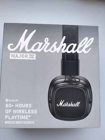 Marshall Major IV simsiz qulaqlıq - Bluetooth bağlantısı - 80+ saatə