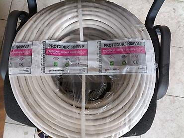 mis samovarlar: Kabel 3x1.5Prysmian PROTODUR H05VV-F elektrik kabeli. Etiket üzərində — 1