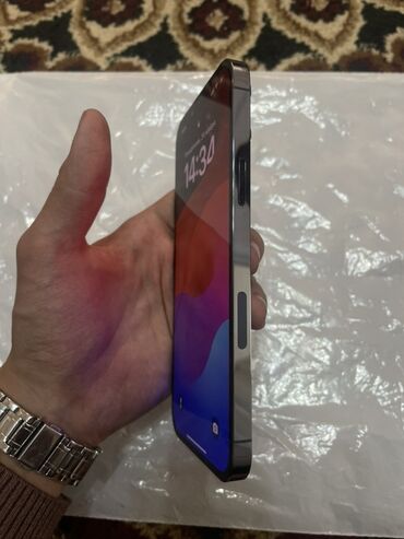 Apple iPhone: IPhone 13 Pro Max, Б/у, 256 ГБ, Sierra Blue, Защитное стекло, Кабель, Коробка, 78 % — 4