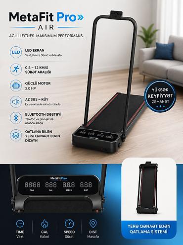 Спорт и отдых: MetaFit Pro Air ev və ofis üçün nəzərdə tutulmuş, kompakt və ağıllı — 3