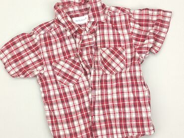 letnia sukienka w paski z koronką: Shirt 1.5-2 years, condition - Perfect, pattern - Cell, color - Claret