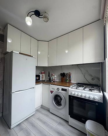 кварира кок жар: 3 комнаты, 58 м², Кок-Жар мкр 104 серия, 4 этаж — 8