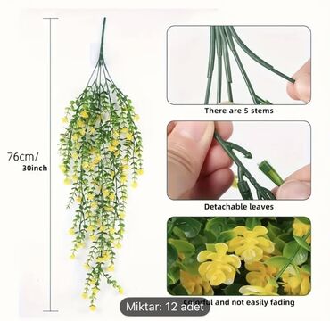 Süni güllər: 🌹 Green Line Dekorativ Salama Güllər – Zəriflik və Zövqün Simvolu! ✨ — 26