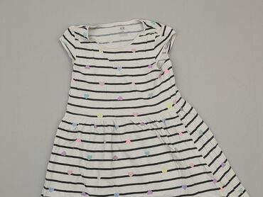 krotka sukienka: Sukienka, H&M, 10 lat, 134-140 cm, stan - Dobry