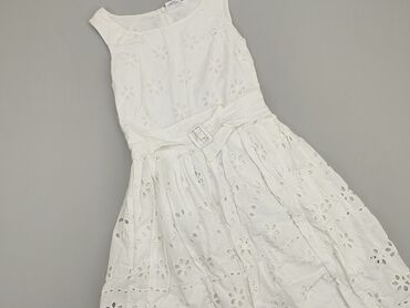 biała sukienka dzianinowa: Sukienka, Next, 16 lat, 164-170 cm, stan - Idealny