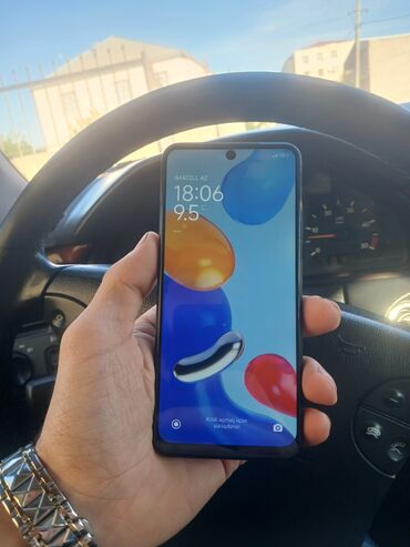 iphone 12 pro max ucuz: Xiaomi Redmi Note 11, 128 GB, rəng - Boz, 
 Düyməli, Sensor, Barmaq izi