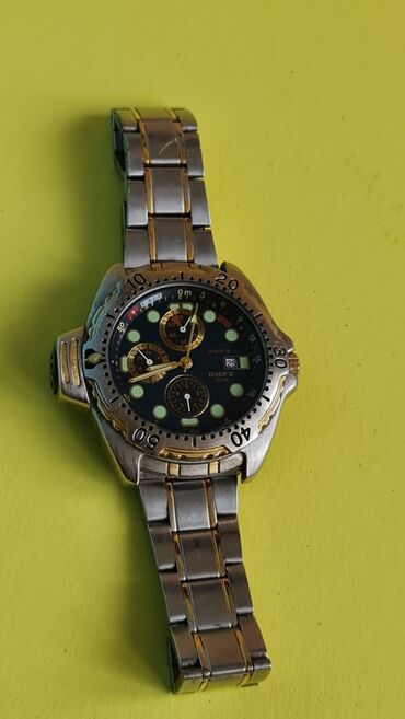 Ručni satovi: Diver’s kvarcni ručni sat – hronograf, 30 m - Mehanizam: kvarc - — 10