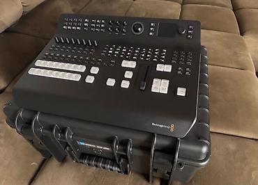 Микшеры: Blackmagic Atem Television
4 K
yenidir
8 sdi girisle
pesakar pult — 2