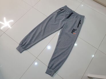 levis košulje muške: Sweatpants, 2XL (EU 56), Nike, color - Grey, Cotton