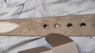 Ремни и пояса: Ремень, Материал: Натуральная кожа, Мужские, Новый — 4