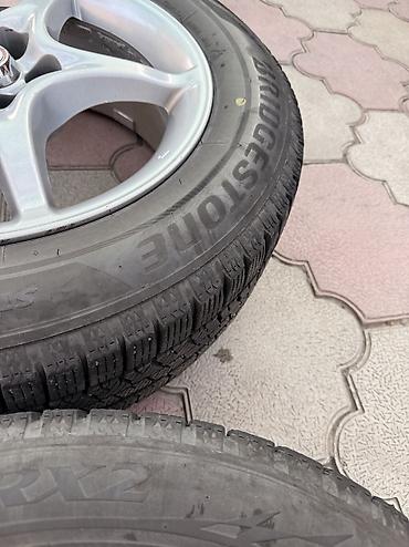 bridgeston: Литые Диски R 16 Toyota, Комплект, отверстий - 5, Б/у — 10
