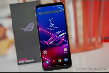 лампа для телефон: Asus ROG Phone 5s, Колдонулган, 256 ГБ, түсү - Кара, 2 SIM