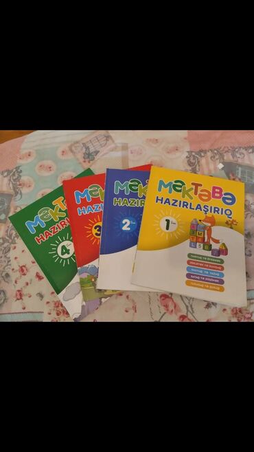4 sinif informatika metodik vesait: “Məktəbə Hazırlaşırıq” kitab dəsti Mektebe qeder quruplarin ev