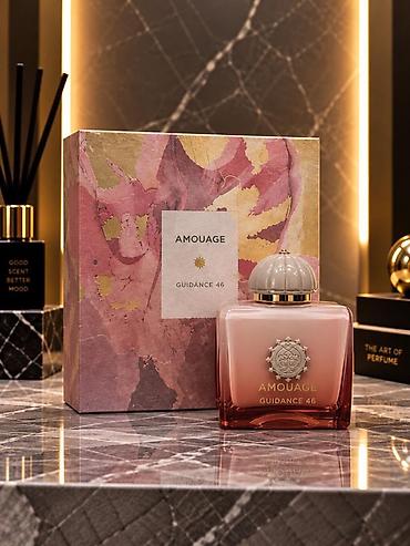 Amouage Guidance 46 — парфюм в фирменном флаконе и коробке