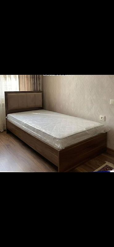 tek neferlik taxt: Tək nəfərlik taxt‑çarpayı və döşək dəsti - Ölçü: 90 × 200 sm (şəkildə — 1
