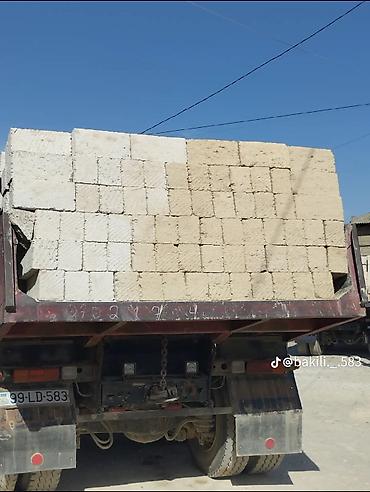 hörgü daşı: Təbii ağ daş (şəbəkə/qala taşı) – tikinti üçün - Material: Yerli — 8