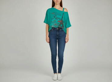 t shirty mona lisa: Women`s T-shirt, size One size