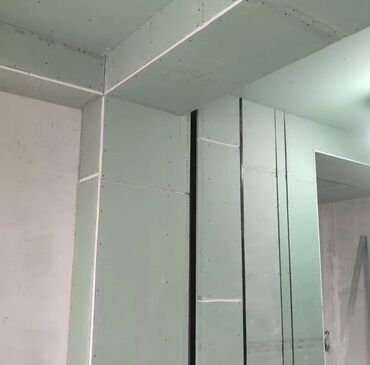 Монтажные работы: Гипсокартонные работы под ключ - Монтаж перегородок на металлическом — 3