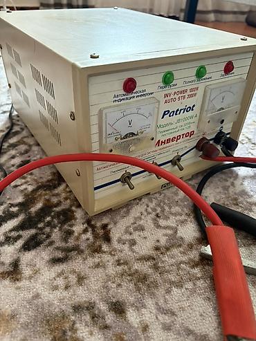 инвертор 12: Инвертор/зарядное Patriot JB1000W-A Идеальное состояние — 3