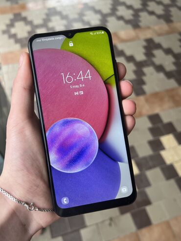 Samsung: Samsung Galaxy A03s, 32 GB, rəng - Qara, Barmaq izi