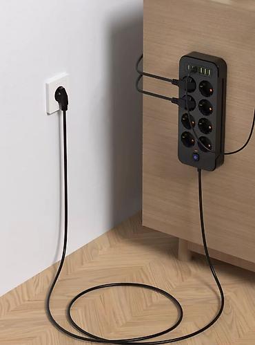 smart light: Удлинитель, Длина: 3 м, 8 розеток — 5