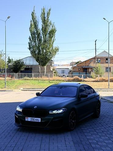 BMW 5 series: 2019 г., 3 л, Автомат, Бензин, Седан
