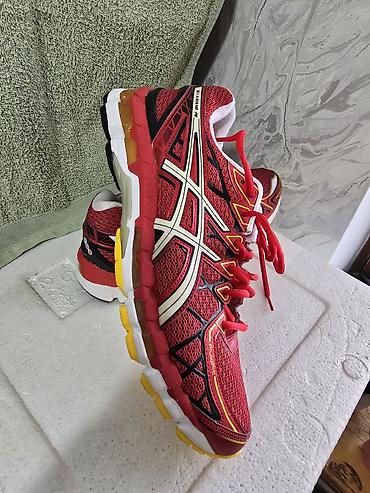 Кроссовки и спортивная обувь: Мужские кроссовки, 45, Asics, Новый, цвет - Красный — 3