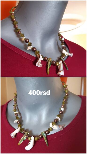 Ogrlice: Ogrlice 30 modela Hand Made, Tu sam za sva pitanja. Cene na slikama — 14