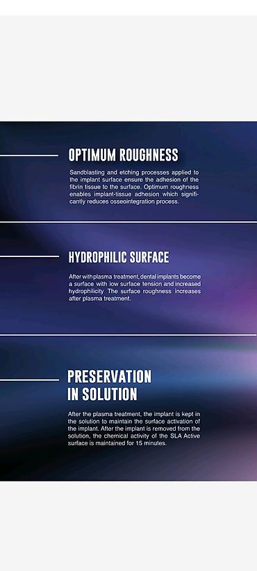Digər tibbi məhsullar: Qiymətə abatmentdə daxildir. Powerbone Dental Implant – SLA Active — 3