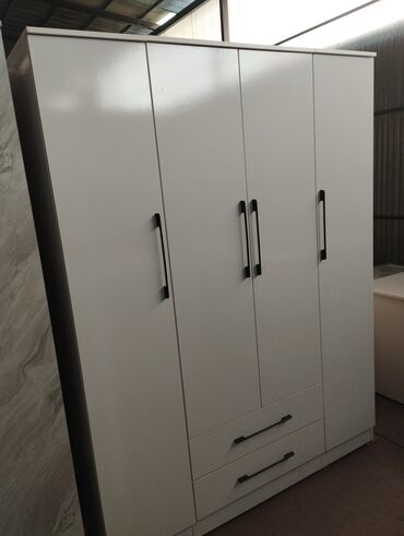 Шкафы для одежды: Шкаф для одежды, Новый, Прямой, ЛДСП — 14