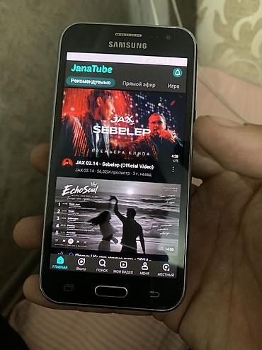 samsung grand 2: Samsung Galaxy J2 2016, Б/у, 8 ГБ, цвет - Черный, 2 SIM — 3