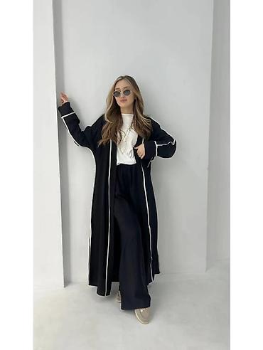 абая с: Абая двойка накидка с брюками 🧵 Материал лен 👍🏻 Состояние хорошее ✨ — 3