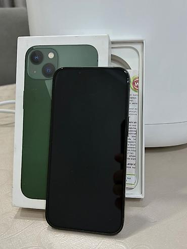 Apple iPhone: IPhone 13, 128 GB, Yaşıl, Face ID, Sənədlərlə — 6