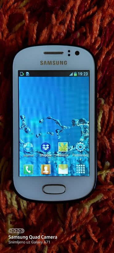 se skida: Samsung Galaxy Fame, 4 GB, color - White, Dual SIM cards