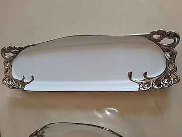 Nahar dəstləri və servizlər: Nahar dəsti, rəng - Ağ, Farfor — 24