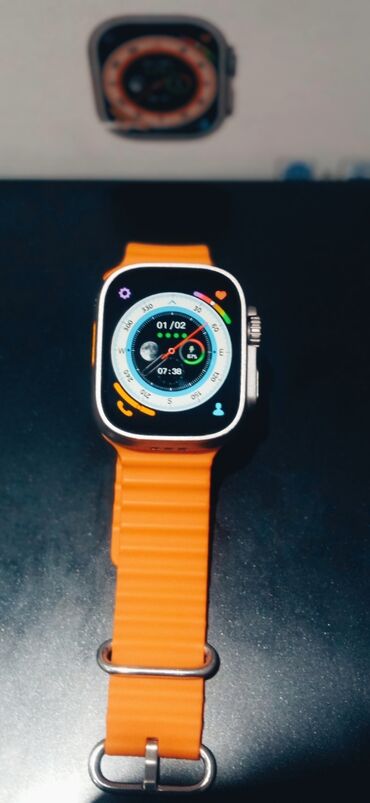 apple watch series 1: 4G Network WATCH ULTRA🔥 Умные часы Комплект:зарядка,ремешок. Для