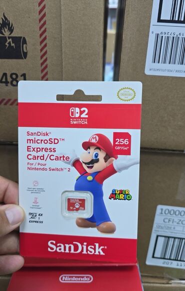 Video oyunlar üçün aksesuarlar: Nintendo switch 2 sd card
